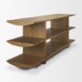 71744 - Boden 74" Wood Console Table w/ Open Shelves