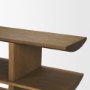 71744 - Boden 74" Wood Console Table w/ Open Shelves