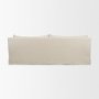 71777 - Ellington Slipcovered Slope Arm Sofa | 3 Seater | Cream Fabric