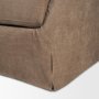 71778 - Ellington Slipcovered Slope Arm Sofa | 3 Seater | Stonewashed Latte Fabric