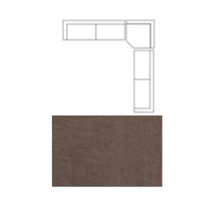 Warner Channel 3 Piece Sofa Set w/Corner Piece