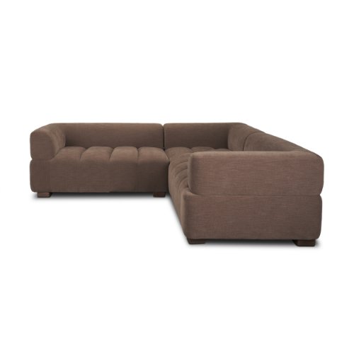718201-G - Warner Channel 3 Piece Sofa Set w/S Corner Piece