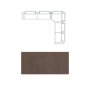 718202-F - Warner Channel 3 Piece Sofa Set w/Corner Piece w/Back Cushions