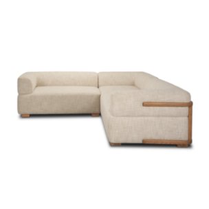 Warner Frame 3 Piece Sofa Set w/S Corner Piece