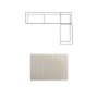718221-I - Warner Channel 3 Piece Sofa Set w/S Corner Piece