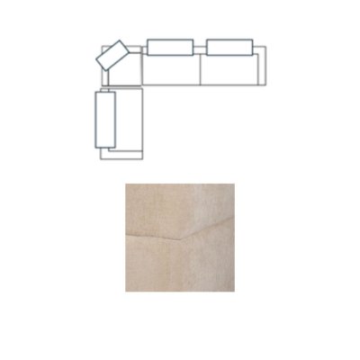 718212-H - Warner Quilt 3 Piece Sofa Set w/S Corner Piece w/Back Cushions