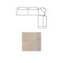 718212-I - Warner Quilt 3 Piece Sofa Set w/S Corner Piece w/Back Cushions