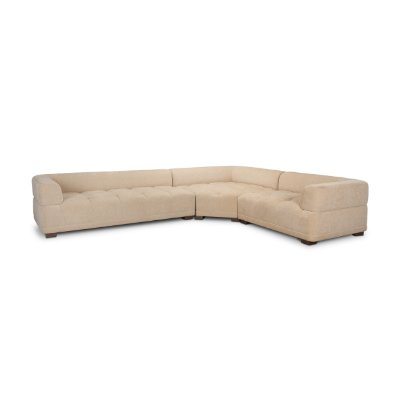 718211-E - Warner Quilt 3 Piece Sofa Set w/Corner Piece