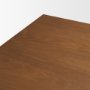 71718-AB - Winsford Two-Tone Oak Writing Desk w/ Glass Doors