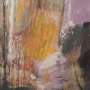 16271 - Abstract Autumn 3 by Mercana Studio Hand-Embellished Textured Framed Artwork Matted under Glass