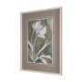 16279 - Tulip Bloom III by Mercana Studio Hand-Embellished Framed Artwork Matted under Glass