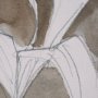 16280 - Tulip Bloom IV by Mercana Studio Hand-Embellished Framed Artwork Matted under Glass