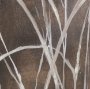 16284 - Ghost Grasses II by Mercana Studio Hand-Embellished Textured Framed Artwork Matted under Glass