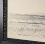 16299 - Landscape in Graphite No.1 by Mercana Studio Textured Framed Artwork Matted