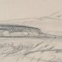 16299 - Landscape in Graphite No.1 by Mercana Studio Textured Framed Artwork Matted