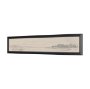 16301 - Landscape in Graphite No.3 by Mercana Studio Textured Framed Artwork Matted