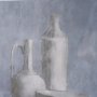 16305 - Studies in White and Ash: Study IV by Mercana Studio Textured Framed Artwork Matted under Glass