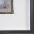 16307 - Dynasty Bloom II by Mercana Studio Hand-Embellished Textured Framed Artwork Matted under Glass