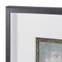 16308 - Dynasty Bloom III by Mercana Studio Hand-Embellished Textured Framed Artwork Matted under Glass