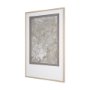 16310 - Soft Geometry II by Mercana Studio Hand-Embellished Textured Framed Artwork Matted under Glass
