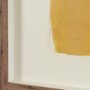 16319 - Ochre Horizon by Mercana Studio Textured Framed Artwork Matted under Glass