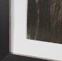 16323 - Fault Geometry II by Mercana Studio Hand-Embellished Textured Framed Artwork Matted under Glass