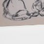 16327 - Dachshunds by Mercana Studio Hand-Embellished Framed Artwork Matted under Glass