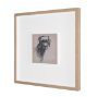 16329 - Black Lab by Mercana Studio Hand-Embellished Framed Artwork Matted under Glass