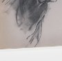 16329 - Black Lab by Mercana Studio Hand-Embellished Framed Artwork Matted under Glass