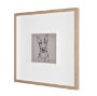 16331 - English Bull Terrier by Mercana Studio Hand-Embellished Framed Artwork Matted under Glass