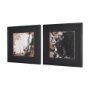 16339 - Tones of Sienna I (Set 2) by Mercana Studio Hand-Embellished Framed Artwork Matted under Glass