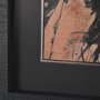16340 - Tones of Sienna II (Set of 2) by Mercana Studio Hand-Embellished Framed Artwork Matted under Glass