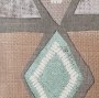 16344 - Fabric Fantasia - Maumbo by Maja Gunnarsdottir Textured Framed Artwork Matted under Glass