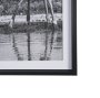 16349 - Thirsty Savanna Giraffes(Set of 2) by Jun Zuo Hand-Embellished Framed Photo Print Matted under Glass
