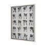 16350 - A Dogs Many Faces by Mercana Studio Hand-Embellished Framed Artwork Matted under Glass