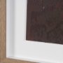 16357 - Mental Crossfire II by Mercana Studio Hand-Embellished Textured Framed Artwork Matted under Glass