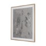16359 - Mental Crossfire IV by Mercana Studio Hand-Embellished Textured Framed Artwork Matted under Glass