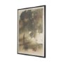 102845-FL - Aboreal Fade I by Mercana Studio Hand-Embellished Textured Framed Canvas Artwork