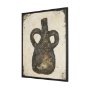 102850-FL - Held in Earth II by Mercana Studio Hand-Embellished Textured Framed Canvas Artwork