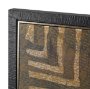 102860-FL - Bronze Geometry II by Mercana Studio Hand-Embellished Textured Framed Canvas Artwork