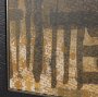 102860-FL - Bronze Geometry II by Mercana Studio Hand-Embellished Textured Framed Canvas Artwork