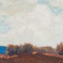 102862-FL - Landscape, Taos by Ernest Martin Hennings Hand-Embellished Textured Framed Canvas Artwork