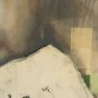 102867-FL - In Profile 2 by Sarah Helser Hand-Embellished Textured Framed Canvas Artwork