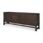 71416 - Truss Dark Brown Wood 4 Door Closed Sideboard