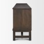 71416 - Truss Dark Brown Wood 4 Door Closed Sideboard