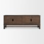 71416 - Truss Dark Brown Wood 4 Door Closed Sideboard