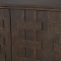 71416 - Truss Dark Brown Wood 4 Door Closed Sideboard