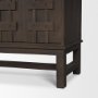 71416 - Truss Dark Brown Wood 4 Door Closed Sideboard