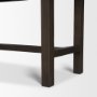 71417 - Truss Dark Brown Wood 6 Door Tall Cabinet