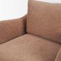 71781 - Ellington Slipcovered Slope Arm Accent Chair | 3 Seater | Sienna Fabric